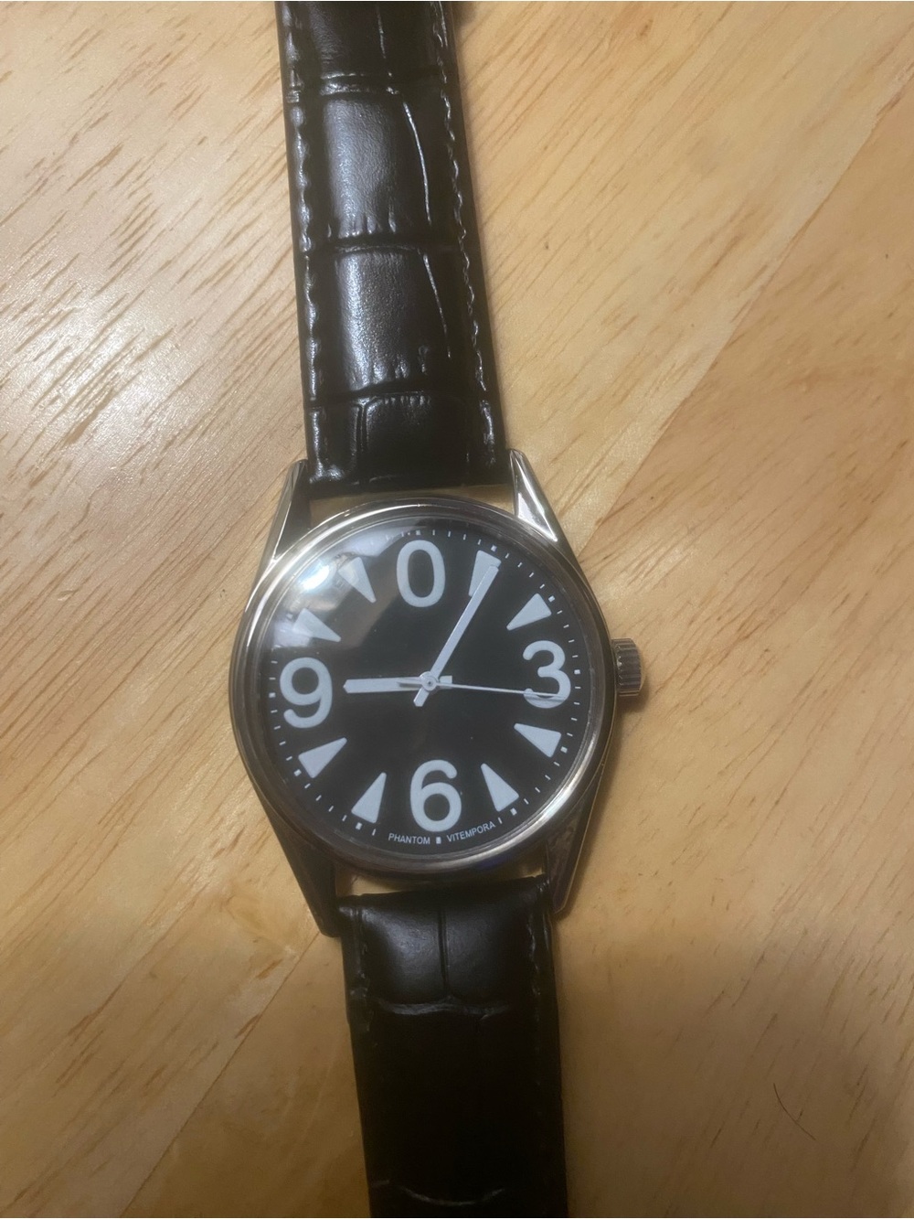 New Men’s Black Automatic Shanghai Phantom Watch